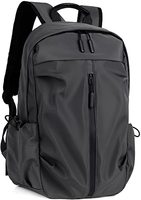 Sac à dos décontracté en nylon imperméable avec fermeture éclair et port USB, personnalisable avec logo, pour unisexe – Vente chaude en gros