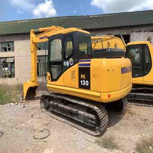 Excavatrice Komatsu PC130 d'occasion de 12,5 tonnes, modèle 2022, avec moteur PLC, boîte de vitesses, pompe et roulement, origine Japon - Product Image 1