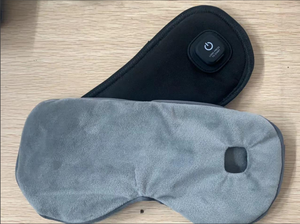 Masque chauffant pour les yeux sans fil rechargeable par USB, lavable, compresse chaude pour les yeux secs et la fatigue, garantie 1 an - Product Image 5