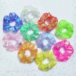 Coleteros LED Luminosos para el Cabello, Bandas Elásticas Brillantes para Mujeres y Niñas, Coletero Luminoso Colorido con 3 Modos de Luz, Divertidos Regalos para Fiestas - Product Image 2
