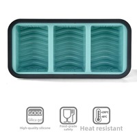 Grand bac à glaçons en silicone, moule à glace, boîte de conservation alimentaire pour congélation de soupes, machine à glaçons DIY