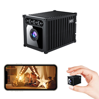 Mini Cámara WiFi con Audio y Video en Vivo, Aplicación para Celular, Grabación Inalámbrica 1080P HD con Visión Nocturna