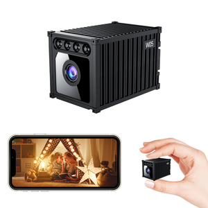 Mini caméra WiFi avec audio et vidéo, diffusion <span class=keywords><strong>en</strong></span> <span class=keywords><strong>direct</strong></span>, application pour téléphone portable, enregistrement sans fil, 1080P HD avec vision nocturne - Product Image 1