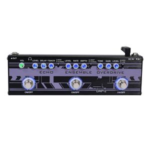 <span class=keywords><strong>Echo</strong></span> Ensemble Overdrive Guitarra Elétrica Comprehensive Effecter Overload Fuzz Distorção <span class=keywords><strong>Delay</strong></span> Chorus Vibrato <span class=keywords><strong>Reverb</strong></span> - Product Image 4