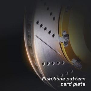 5200 pinza de freno grande de 4 pistones 330*28mm Kit de disco de freno rueda de 17/18 pulgadas para BMW X5 F15 F30 Coupe E46 <span class=keywords><strong>Honda</strong></span> Accord HRV CRZ <span class=keywords><strong>Forza</strong></span> - Product Image 2