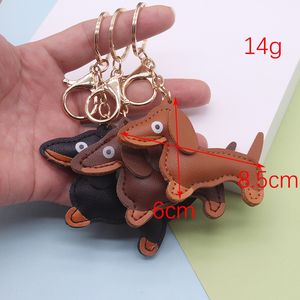 Llavero <span class=keywords><strong>de</strong></span> Cuero Multicolor <span class=keywords><strong>de</strong></span> Alta Calidad, Diseño <span class=keywords><strong>de</strong></span> Dibujos Animados, <span class=keywords><strong>Mini</strong></span> Dachshund, para Mi Hija, <span class=keywords><strong>Venta</strong></span> Caliente 2026 - Product Image 2