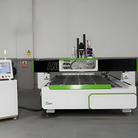 Machine de gravure CNC Anben ATC à 2 axes avec commande DSP, moteur de broche 9KW, haute vitesse, gravure sur plastique et bois, ATC automatique
