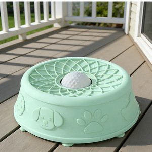 ของเล่นสุนัขแบบใหม่ ชามซิลิโคนรูปดอกไม้สำหรับเลีย ช่วยลดความวิตกกังวล - Product Image 5