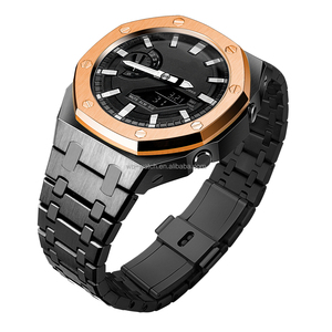 Pièces de montre personnalisées pour modification Ga2100 : bracelet métallique, boîtiers et lunette en acier inoxydable 316L pour OAK <span class=keywords><strong>G</strong></span> <span class=keywords><strong>Shock</strong></span> <span class=keywords><strong>Ga</strong></span> <span class=keywords><strong>2100</strong></span> - Product Image 4