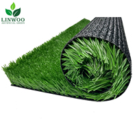 Césped Artificial Económico Directo de Fábrica, Alfombra de Césped Sintético Impermeable para Campos de Fútbol y Fútbol Sala