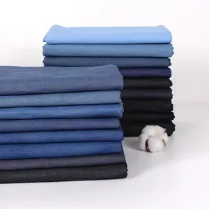 Estique o Tecido Denim Jean Calça Jeans de Cor Azul Material de Qualidade superior