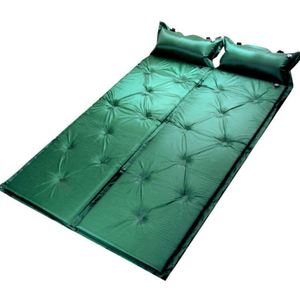ที่นอนเป่าลมสำหรับตั้งแคมป์แบบพับได้พร้อมหมอนในตัว - Product Image 1