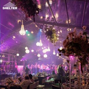 200 300 500 100 घटनाओं के लिए कस्टम स्पष्ट शाही मार्की टेंट साफ-सफाई वाले तम्बू 1000 - Product Image 4