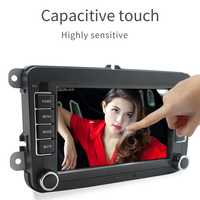 Autoradio 7 pouces Android12 pour VW PASSAT POLO GOLF 5 6 TOURAN voiture GPS Navigation lecteur DVD avec Apple Carplay