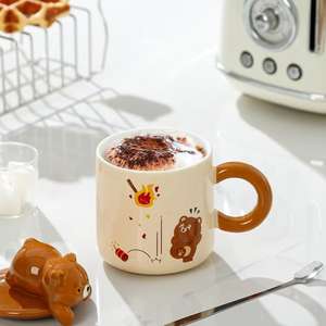 Mug Ours <span class=keywords><strong>Coquin</strong></span> Lelyi – <span class=keywords><strong>Cadeau</strong></span> <span class=keywords><strong>Saint</strong></span>-<span class=keywords><strong>Valentin</strong></span> et Anniversaire pour Filles - Product Image 3