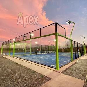 Instalación Económica y Estable de Pistas de Pádel por Equipo APEX, Cancha de Pádel con su Propio Logotipo y Colores - Product Image 2