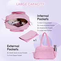 Sac à langer personnalisé de grande taille avec matelas à langer, sac de maternité, sac de voyage pour bébé, sac pour maman avec poche imperméable