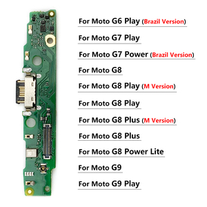 Conector de puerto de carga al por mayor para <span class=keywords><strong>Moto</strong></span> G9 G8 G7 <span class=keywords><strong>Power</strong></span> G6 <span class=keywords><strong>G5</strong></span> G4 Play E7i E6S E5 E4 One Action Vision Hyper Macro Fusion Plus - Product Image 1