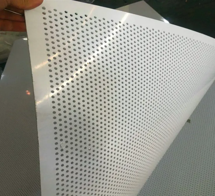 perforated plastic sheet