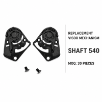 Kit de Base para Mecanismo de Visera de Casco de Motocicleta, Compatible con SHAFT 540