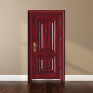 <span class=keywords><strong>Porte</strong></span> de Sécurité Moderne en <span class=keywords><strong>Acier</strong></span>, Manuelle, Ignifugée 45 Min, Entrée Simple, <span class=keywords><strong>Cadre</strong></span> Extérieur, Conception Antivol pour Façade d'Appartement/Maison - Product Image 3