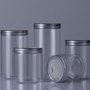 เหยือกพลาสติกใสสำหรับใส่อาหารสัตว์เลี้ยงขนาด500มล. 600มล. <span class=keywords><strong>ปาก</strong></span>กว้างพร้อมฝาปิดแบบห่วงและฝาเกลียว - Product Image 4