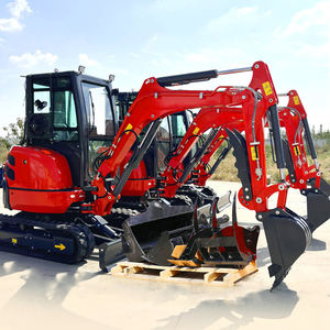 Envío Gratuito, Mini Excavadora con Certificación CE y EPA, Motor para Uso Doméstico y Agrícola, 2 Toneladas, 3 Toneladas, 3.5 Toneladas, Cabina, Mini Excavadora de Orugas Pequeña, Micro Excavadora, Exportación - Product Image 2