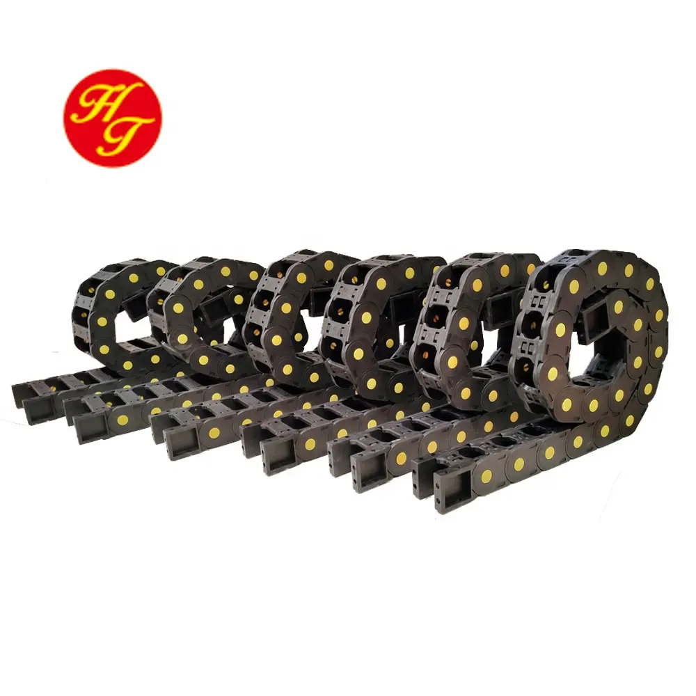 plastic Nylon PA66 cable drag chain energy chain cable channel