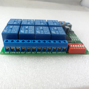 R421a08 mô-đun tiếp sức 8CH DC 12V RS485 modbus rtu 485 điều khiển từ xa chuyển đổi cho PLC PTZ máy ảnh - Product Image 4