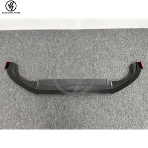 Difusor Delantero de Fibra de Carbono Estilo R para Mercedes-Benz Clase G, G Wagon W463A W464 G63 G500, Piezas de Mejora para Automóviles, Labio Delantero - Product Image 5
