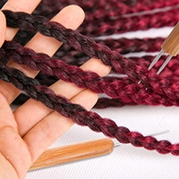 3pcs Dreadlock Crochet pour cheveux Outil pour l'artisanat Dread Locks Crochet Aiguilles 0.5mm