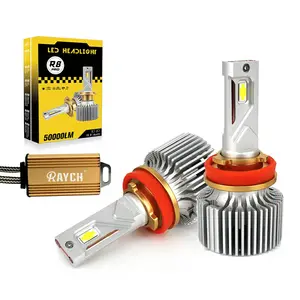 Faro Led de alta potencia para coche, 300W, 50000LM, H4, 6000k, H1, H3, H7, 9005, 9006, H11, 9012, 880, H13, 9004, 9007, luz B