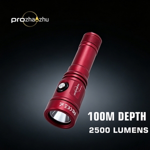 PROZHAOZHU DL-B50-PLUS-DR Linterna de Buceo de 2500 Lúmenes, IP68 Impermeable, Recargable por USB-C, 21700 5000mAh, LED Luminus, 100M, para Buceadores - Product Image 1