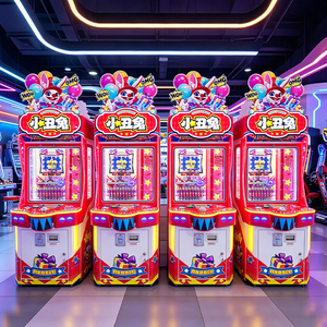 Máquina de Juego Arcade Kising Fun Carnival con Monedas, Conejo Payaso, con Función de Canje de Boletos para Niños - Product Image 1