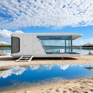 Casa Modulare Prefabbricata Ecologica Moderna 2026, Capsula Spaziale Mobile, Mini Hotel a Forma di Dirigibile - Product Image 4