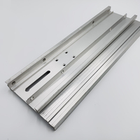 Profils en aluminium de la série 6000, traitement d'extrusion d'aluminium, profilés industriels en aluminium avec revêtement en poudre personnalisé