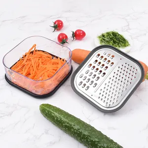 Stainless Steel Multifunctional Grater Cheese Shredder Kitchen Stainless Steel Food Grater Cheese Grater Food Grade