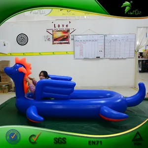 उछालभरी Inflatable ड्रैगन नाव inflatable कश्ती नाव झील के लिए विशाल Inflatable पूल खिलौने