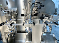 Máquina Automática de Empaquetado de Bolsas Preformadas con Cierre de 4 Estaciones para Frutas Deshidratadas, Chips de Manzana y Nueces