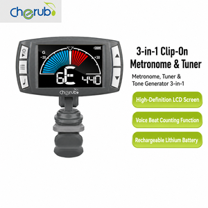 Générateur de tonalité, accordeur et métronome rechargeable 3-en-1 à clipser Cherub WMT-560 pour guitare, basse, ukulélé et <span class=keywords><strong>violon</strong></span> (vente en gros) - Product Image 3