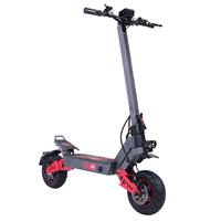 Scooter Eléctrico de 60V 28Ah 6000W con Doble Motor, 80KM/H, 80-90KM de Autonomía, 11 Pulgadas, Todoterreno, Freno Hidráulico