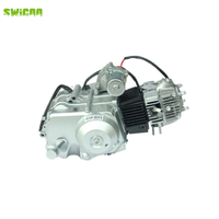 SWICOO Moteur de Pit Bike ATV Quad 110cc Haute Performance à Démarrage Électrique Automatique