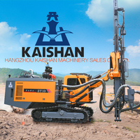Marteau-piqueur diesel Kaishan KT12 de bonne qualité, 32 m, hydraulique pneumatique, cabine, forage profond, DTH, équipement de forage minier, moteur, machinerie minière