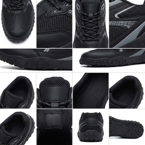 Chaussures pour hommes, nouvelles arrivées printemps/automne, respirantes, imperméables, séchage rapide, baskets en mesh à lacets, semelle intermédiaire EVA, semelle extérieure en caoutchouc, solides - Product Image 3