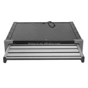 Accessoires de caravane Usine RV Push Step 12V <span class=keywords><strong>Marche</strong></span> latérale électrique avec lumière Led Alliage d'aluminium Télescopique Étape unique - Product Image 4