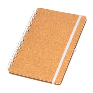 Quaderno in sughero con supporto, merchandising sostenibile - Product Image 1