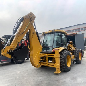 Tractopelle 4x4 diesel neuve à vendre – Chargeuse sur pneus et <span class=keywords><strong>pelle</strong></span> rétrocaveuse pour travaux de construction - Product Image 3