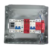 Boîtier de distribution MCB en plastique PC/ABS 12 voies série HT, étanche IP65, pour rail DIN