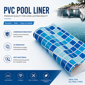 Cubierta Aislante de PVC <span class=keywords><strong>para</strong></span> Piscina o Estanque, Membrana de Vinilo Resistente al Agua, Resistente a los Rayos UV, Ahorro de Energía, Térmica, <span class=keywords><strong>para</strong></span> Exteriores - Product Image 2