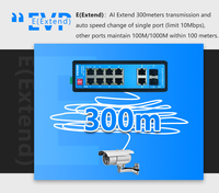 Ethernet Switch CCTV Luar Ruangan Jaringan Gigabit Dikelola Terbalik 4 8 16 24 48 Port Rack Mount RJ45 Poe Switch Switches